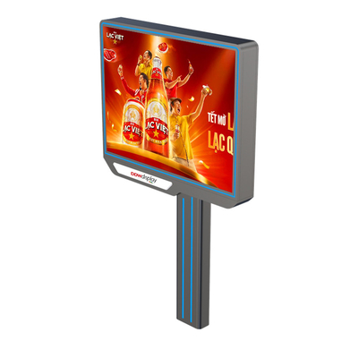 Custom p6 8000nits IP65 chống nước quảng cáo hiển thị ngoài trời dẫn bảng quảng cáo hệ thống 4G với HDMI