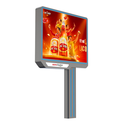 Custom p6 8000nits IP65 chống nước quảng cáo hiển thị ngoài trời dẫn bảng quảng cáo hệ thống 4G với HDMI