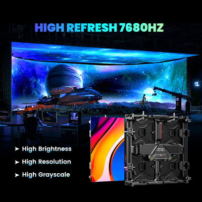 7680hz chống nước 500x500 màu đầy đủ p3.91 p1.56 P2.604 bảng điều khiển trong nhà ngoài trời màn hình tường sân khấu thuê màn hình LED