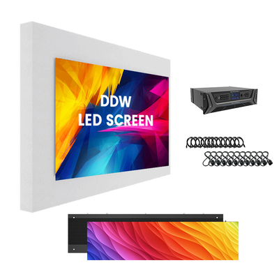 P1.56 P1.95 P2.5 P2.6 P2.9 P3.91 Màn hình LED - Tủ nhôm 500x250/750x250/1000x250mm, 1200nits cho studio phát sóng và sự kiện doanh nghiệp