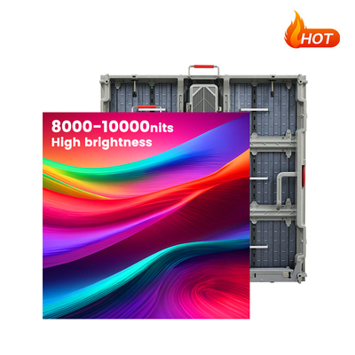 Màn hình ngoài trời LED thương mại 960x960mm, P5 P6.67 P8 P10, chống nước IP68, 8000-10000nits cho màn hình công cộng &amp; sự kiện
