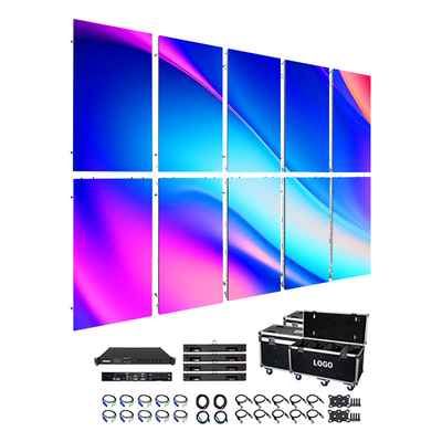Màn hình LED cho thuê sân khấu với kích thước bảng điều khiển 500 * 500 và vật liệu tủ nhôm đúc
