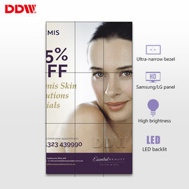 Tường video thương mại 3,5 Mm 1920 * 1080 Chống chói 49 inch với màu sắc 1,07GB